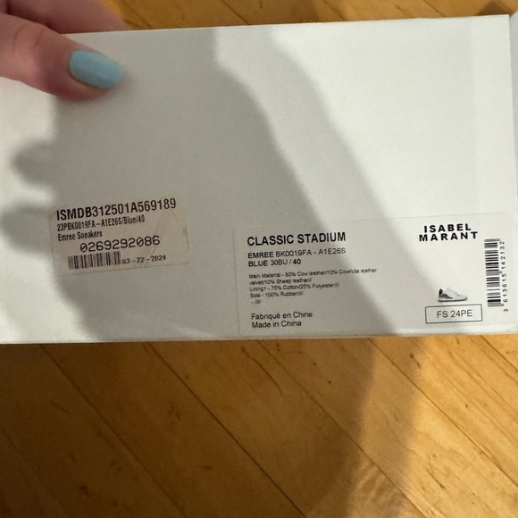 Isabel Marant Emree Sneakers Size 40 - Picture 5 of 11